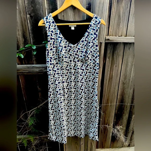 sachin and babi light blue dress NWT Ann Taylor LOFT RUCHED CAMI Stylish Casual Comfy Perfect Soft Summ –  JNL Trading main image 1